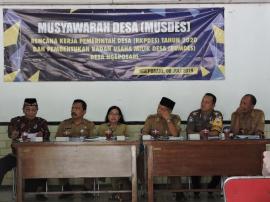 MUSDES RKPDes TA 2020 Desa Ngeposari