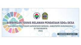 Bimbingan Teknis Relawan Pendataan SDGs Desa