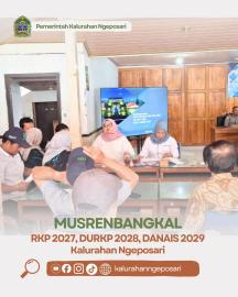 Kalurahan Ngeposari Laksanakan Musrenbangkal
